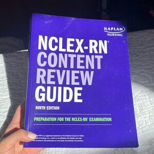 KAPLAN NURSING NCLEX RN CONTENT REVIEW GUIDE 9th EDITION